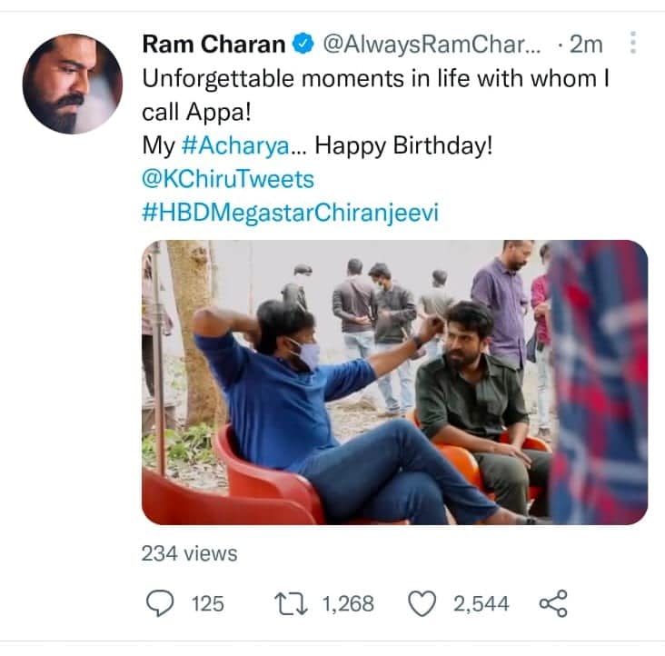 ram charan wishes