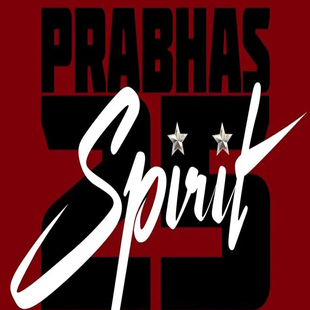 Prabhas spirit Movie Poster