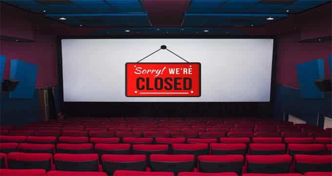 AP 150 Movie Theaters Closed 