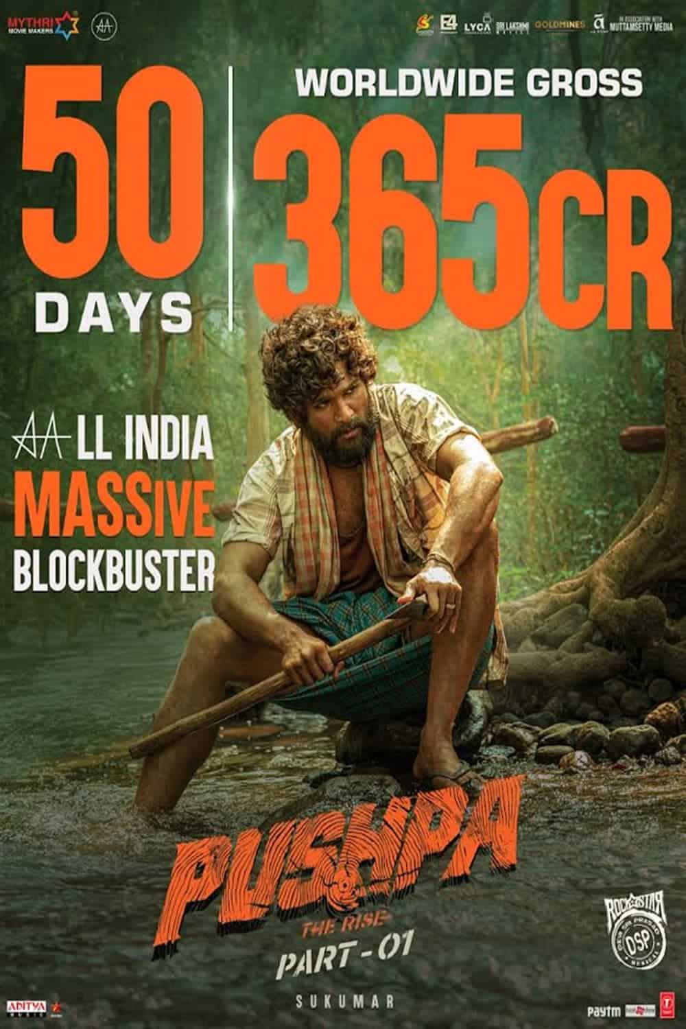 Pushpa 50 days Box office collection